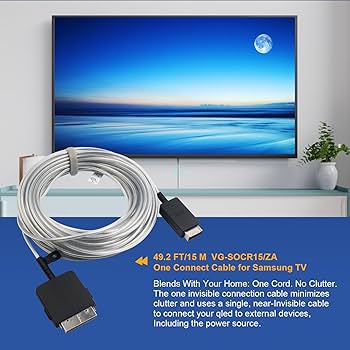 Amazon.com: 49.2ft/15m One Invisible Connection Optical